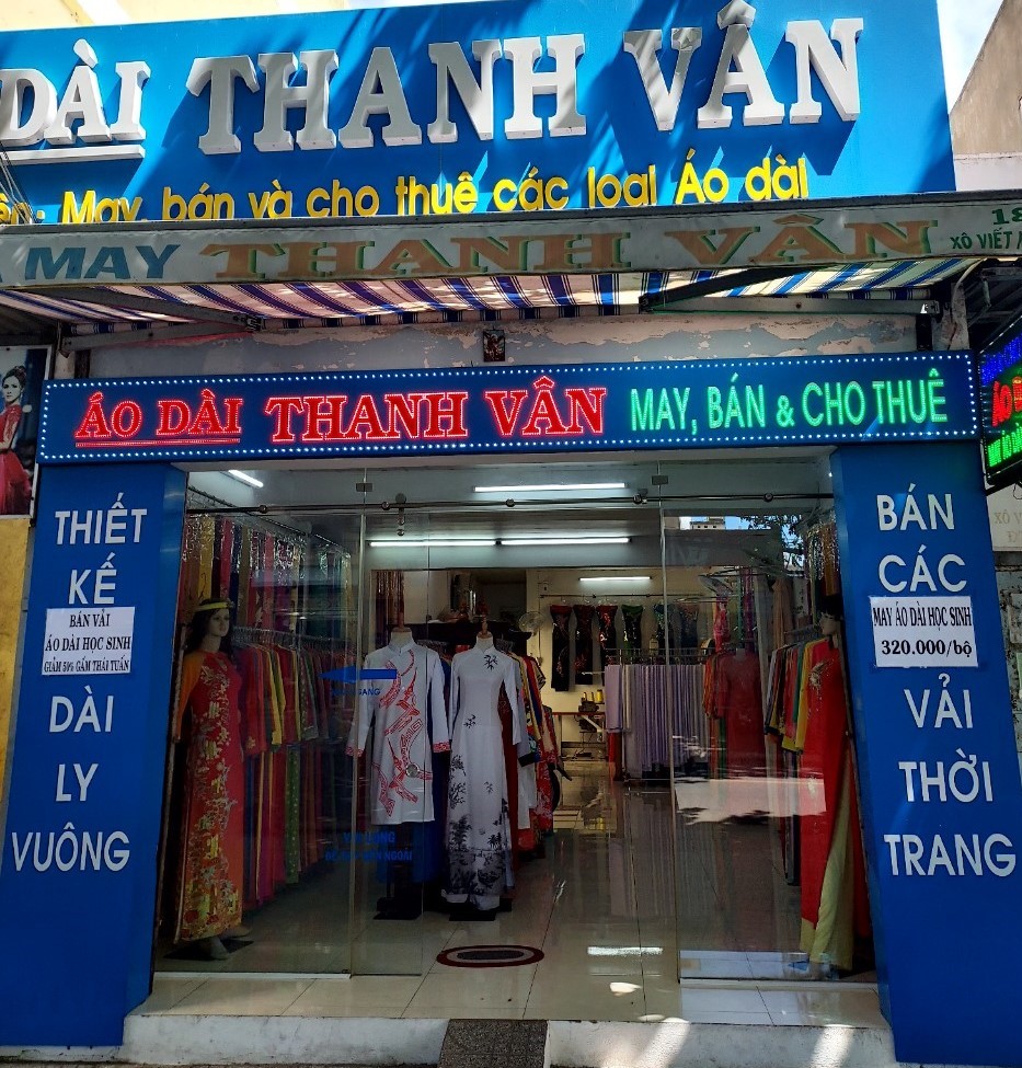 Cửa hàng áo dài - Nhà May Thanh Vân